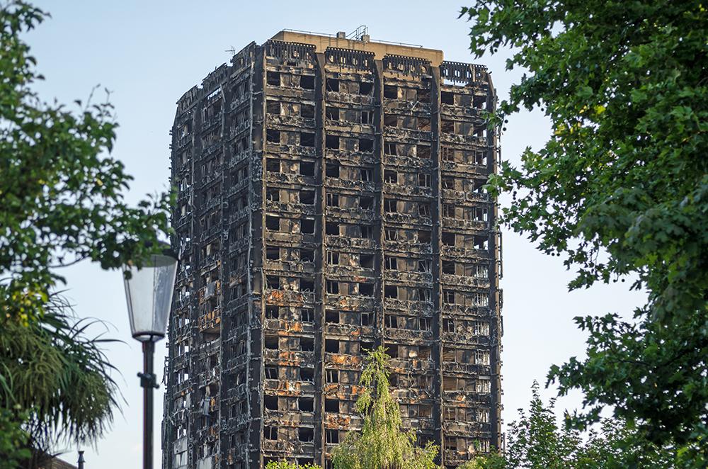 Well-connected scum who caused Grenfell deaths glad they're not less-connected scum who burned cardboard model of tower
